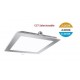 Downlight panel LED Cuadrado 170x170mm Niquel Satinado 12W CCT